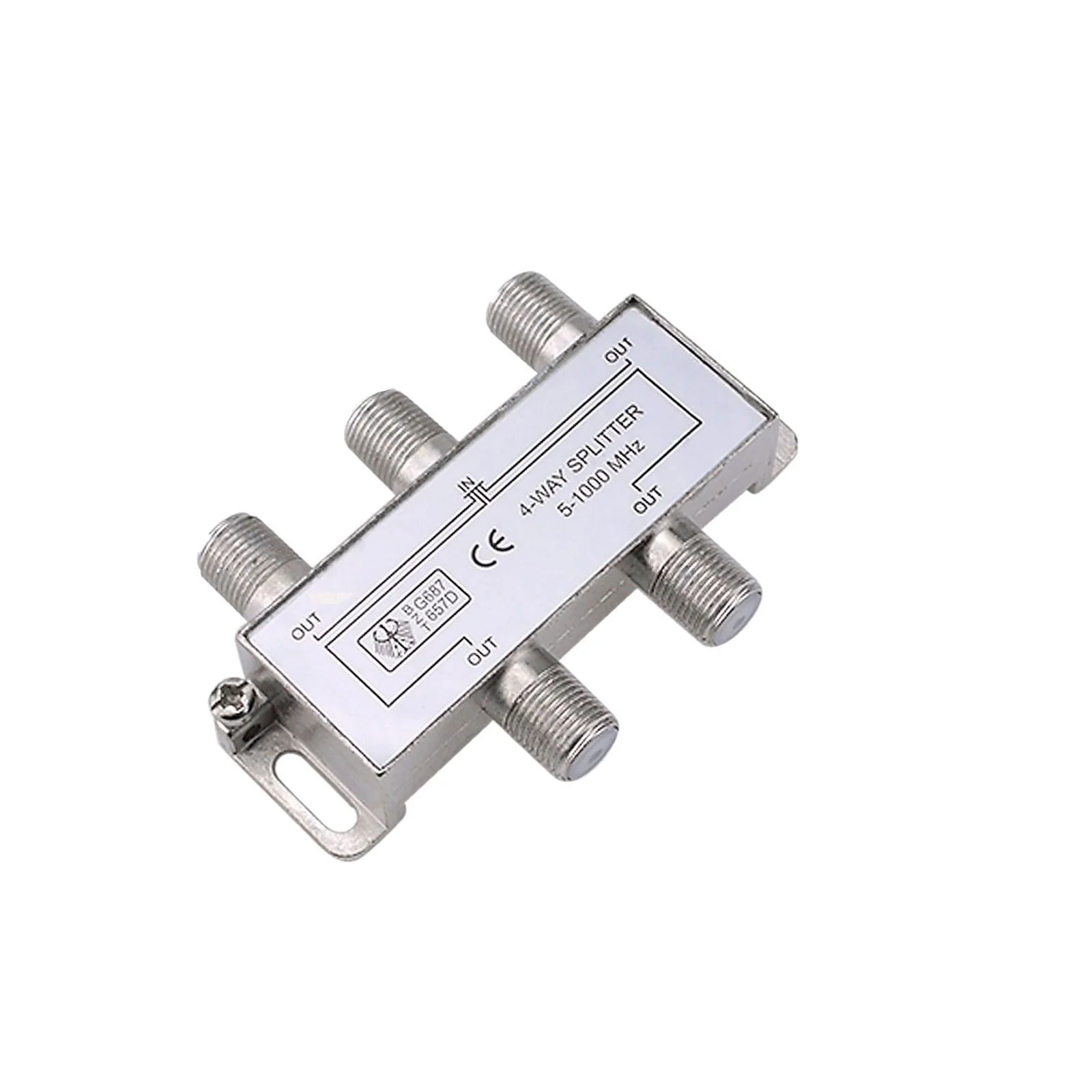 TV Antenna 2/3/4/6 Way Splitter F Type Aerial Satellite - Image 3