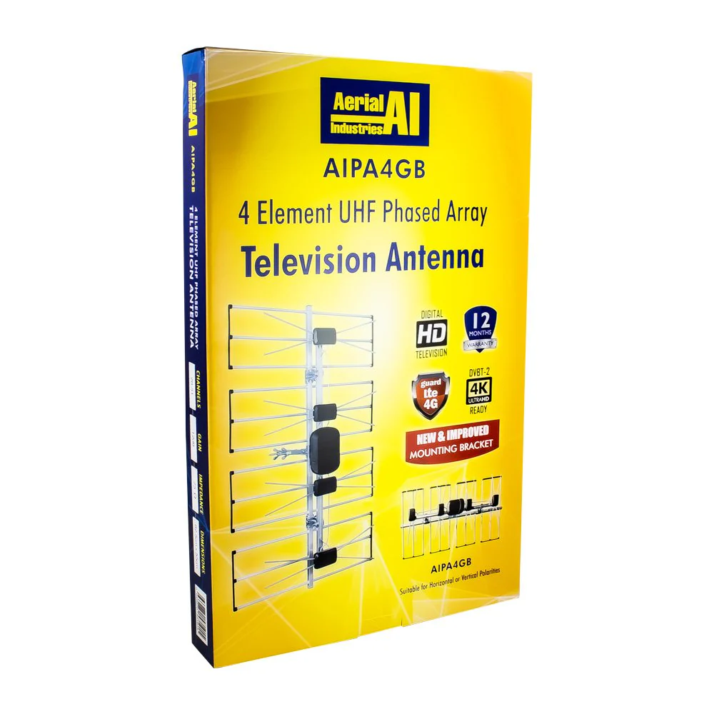 Phased Array TV Antenna 4 Element UHF in Display Carton - Image 5