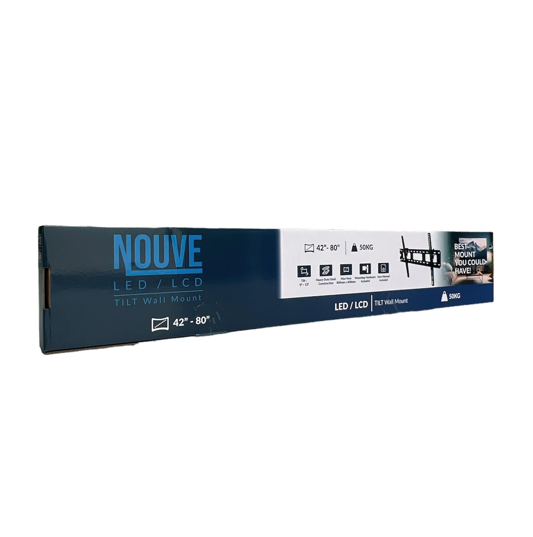 TV Wall Mount Tilt 42"-80" | NPLB144XL | Load Capacity 50kg - Image 3