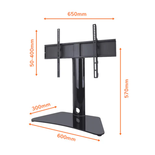 Universal Table Top TV Stand for 32-65" Swivel - DS301 - Image 6