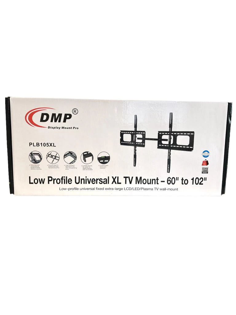 Universal TV Wall Mount Bracket Fixed 50"-102" | PLB105XL | Load Capacity 100kg - Image 4