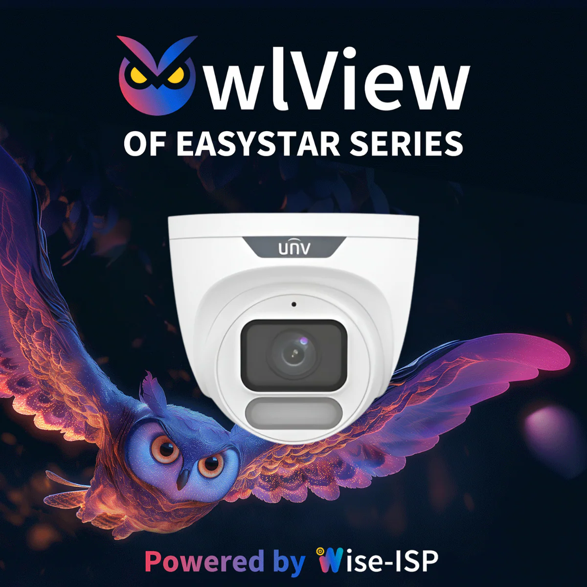 Uniview 6MP OwlView with Wise-ISP Fixed Eyeball Network Camera IPC3626LE-ADF28K-WP (2.8MM) Mic built in - Image 6