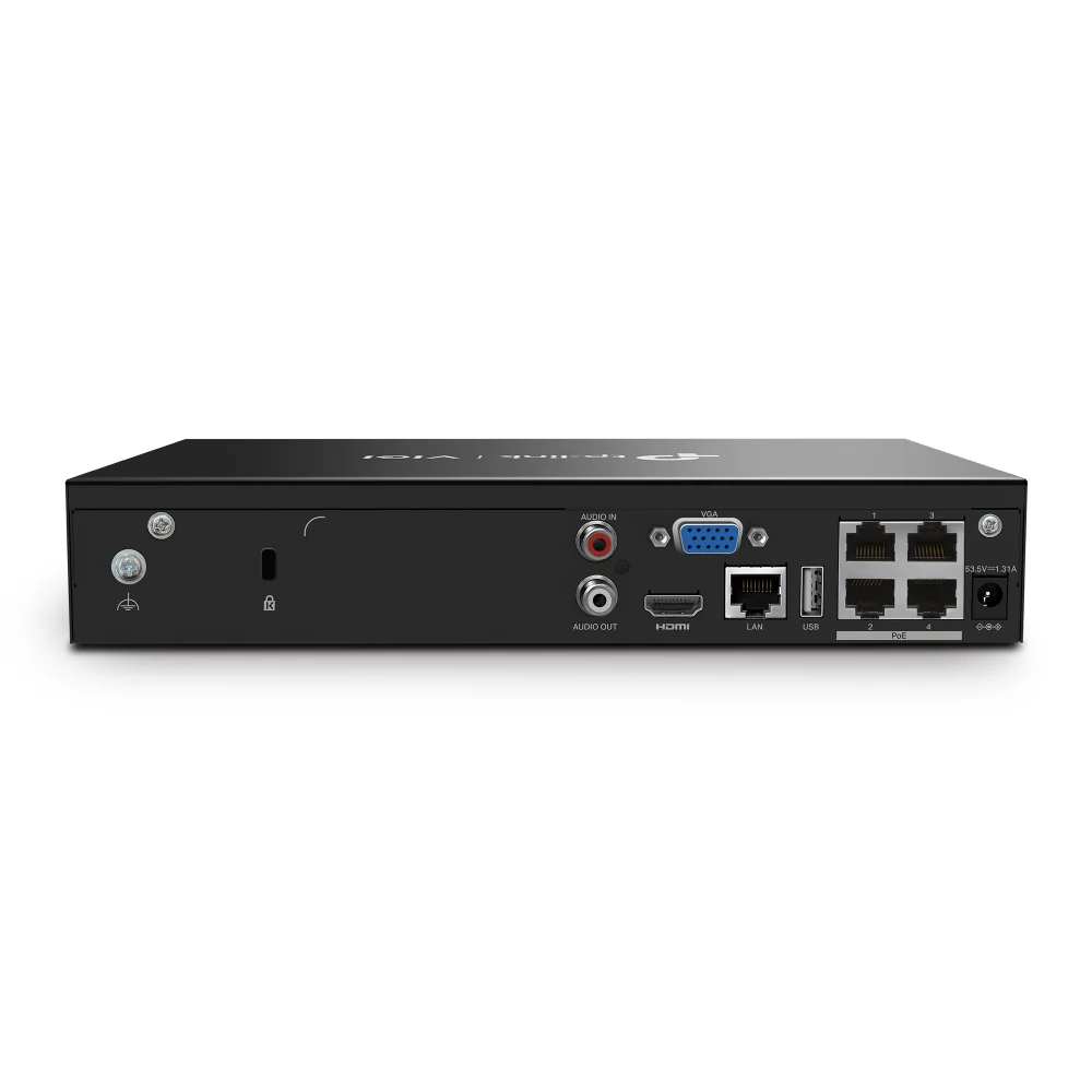 Tp-Link VIGI 4 Channel PoE+ Network Video Recorder VIGI NVR1004H-4P - Image 3