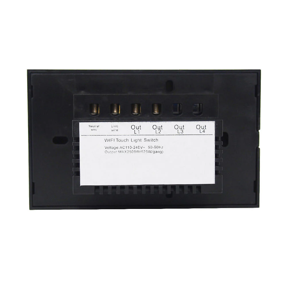 WiFi Smart Touch Switch 2 Gang 1 Way - Image 4