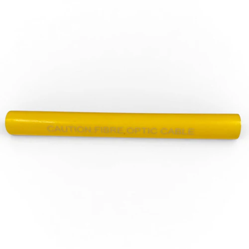 YELLOW SLEEVE CAUTION:FIBRE OPTIC CABLE