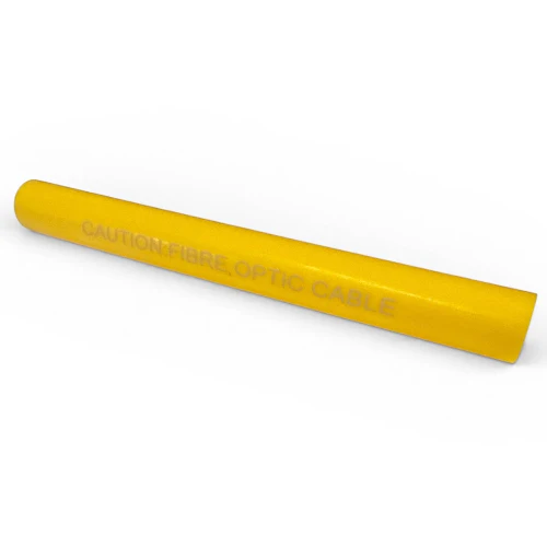YELLOW SLEEVE CAUTION:FIBRE OPTIC CABLE - Image 2